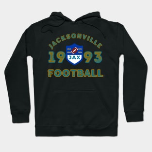 Jacksonville Football Vintage Style Hoodie